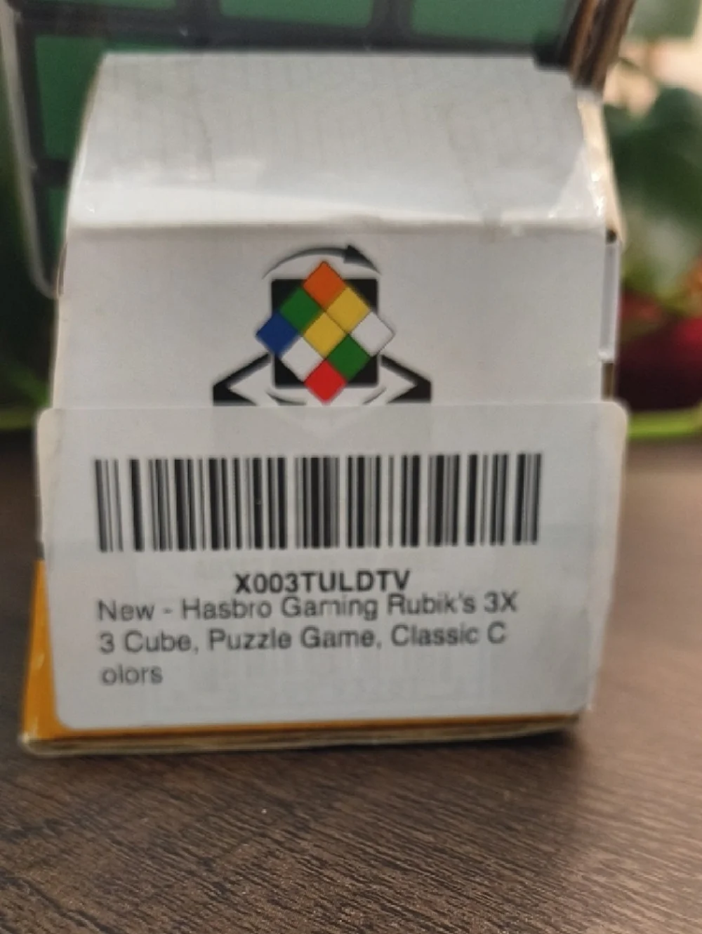 Hasbro Rubik's Cube Original 3x3  Ages 8+ NWT